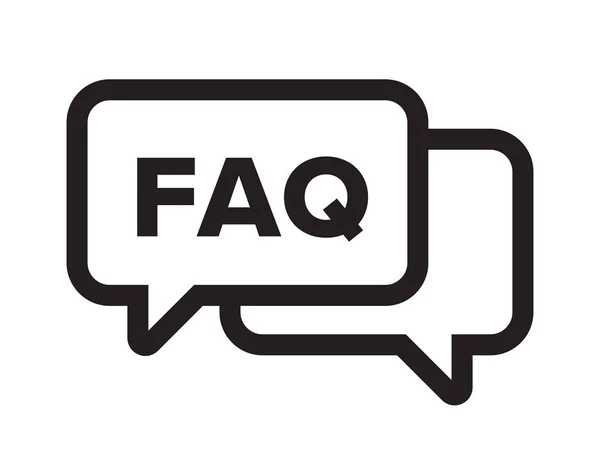 depositphotos 270742364 stock illustration faq chat bubble ask dialog